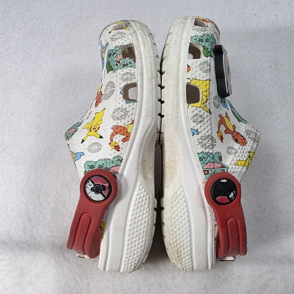Pokémon Kids Crocs Size C10 Comfort Meets Adventure! LIMITED EDITION With Charm